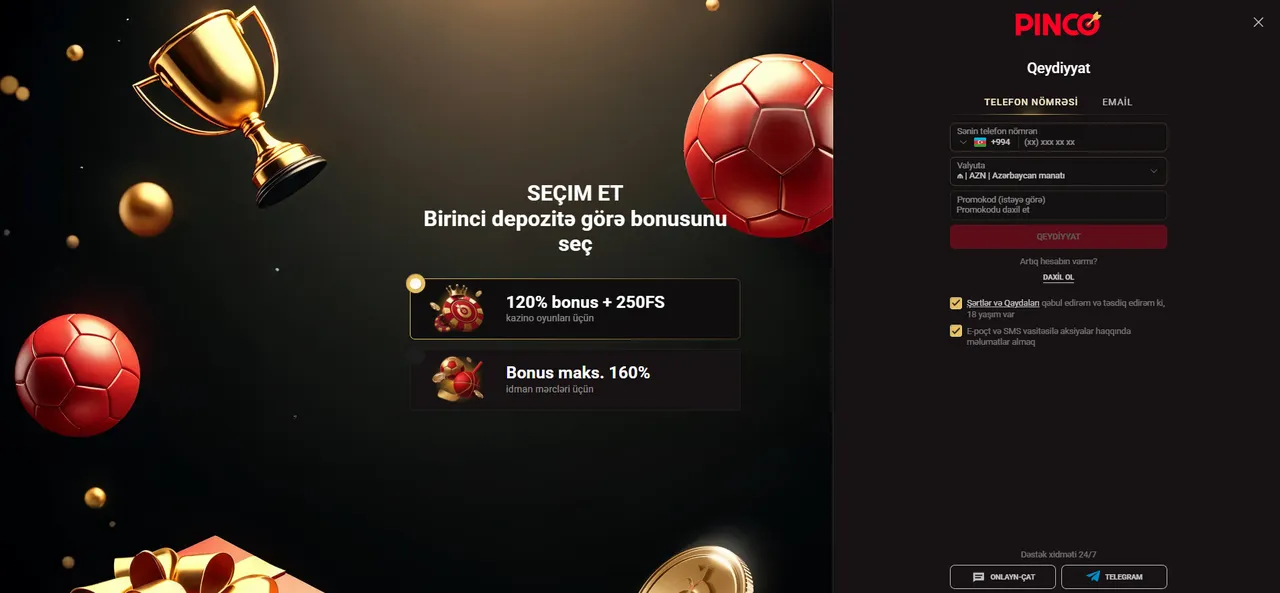 Pinco Casino giriş nədir və necə işləyir